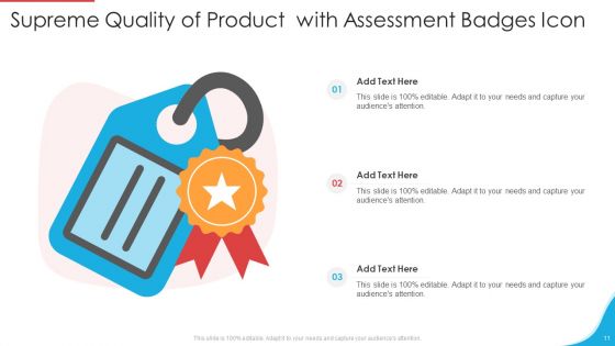 Quality Assessment Ppt PowerPoint Presentation Complete Deck With Slides