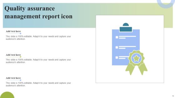Quality Assurance Management Ppt PowerPoint Presentation Complete Deck With Slides Slide10