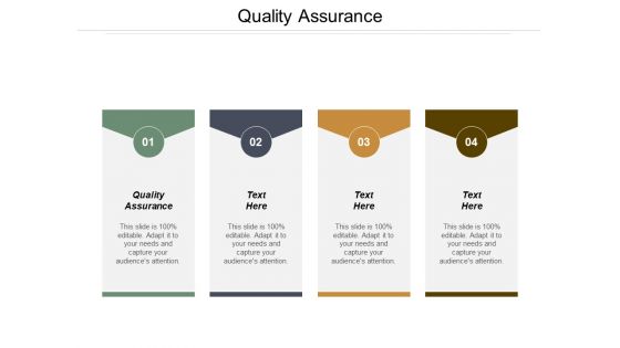 Quality Assurance Ppt PowerPoint Presentation Slides Portrait Cpb