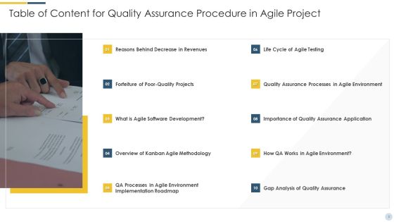 Quality Assurance Procedure In Agile Project Ppt PowerPoint Presentation Complete Deck With Slides Slide03