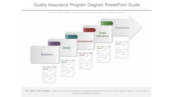 Quality Assurance Program Diagram Powerpoint Guide