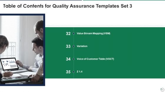 Quality Assurance Templates Set 3 Ppt PowerPoint Presentation Complete Deck With Slides