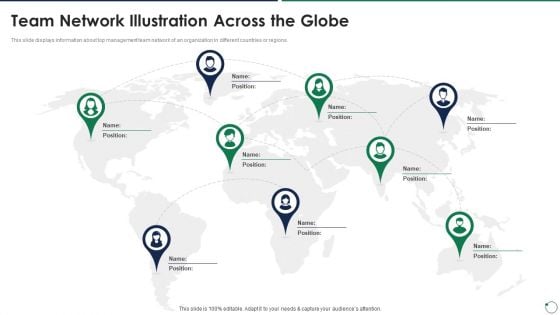 Quality Assurance Templates Set 3 Team Network Illustration Across The Globe Sample PDF