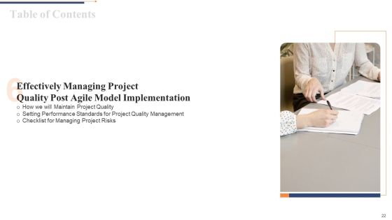 Quality Control Framework For Agile Software Development IT Ppt PowerPoint Presentation Complete Deck With Slides Slide22
