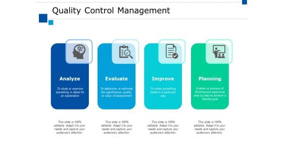 Quality Control Management Ppt PowerPoint Presentation Summary Samples