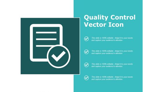 Quality Control Vector Icon Ppt PowerPoint Presentation Outline Example File