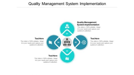 Quality Management System Implementation Ppt PowerPoint Presentation File Outfit Cpb