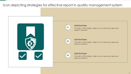 Quality Management System Report Ppt PowerPoint Presentation Complete Deck With Slides Slide17