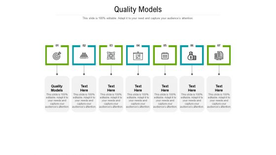 Quality Models Ppt PowerPoint Presentation Icon Graphics Download Cpb