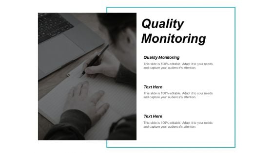 Quality Monitoring Ppt PowerPoint Presentation File Structure Cpb