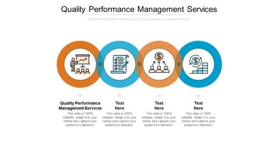 Quality Performance Management Services Ppt PowerPoint Presentation File Visual Aids Cpb