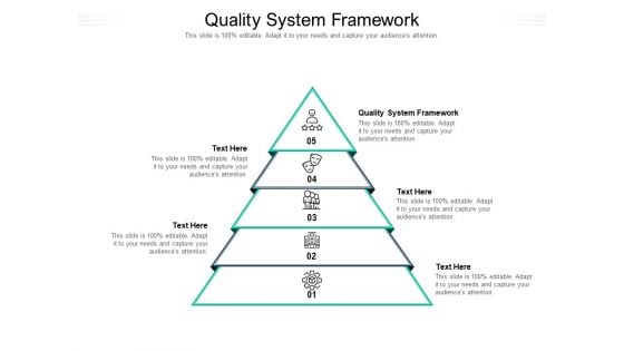 Quality System Framework Ppt PowerPoint Presentation Gallery Graphics Download Cpb Pdf