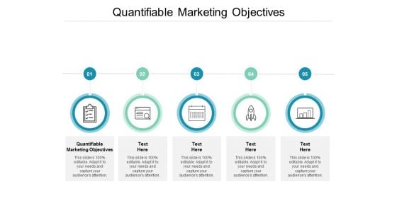 Quantifiable Marketing Objectives Ppt PowerPoint Presentation Slides Clipart Images Cpb