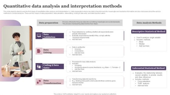 Quantitative Data Analysis And Interpretation Methods Ppt Ideas Graphics Tutorials PDF Quantitative Data Analysis And Interpretation Methods Ppt Ideas Graphics Tutorials PDF