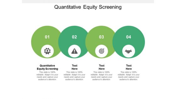 Quantitative Equity Screening Ppt PowerPoint Presentation Show Templates Cpb Pdf