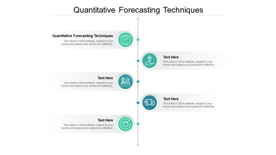 Quantitative Forecasting Techniques Ppt PowerPoint Presentation Portfolio Grid Cpb