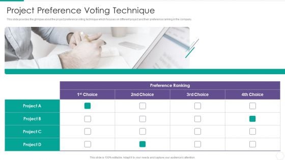 Quantitative Risk Assessment Project Preference Voting Technique Diagrams PDF