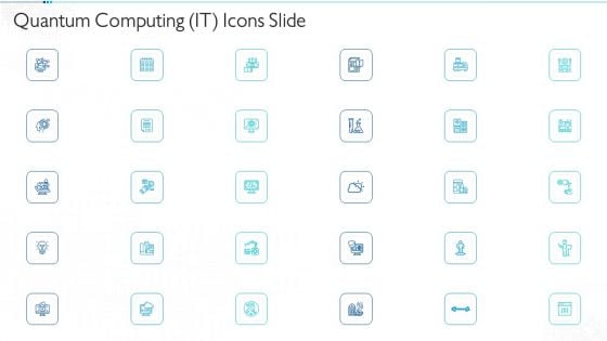 Quantum Computing For Everyone IT Icons Slide Summary PDF