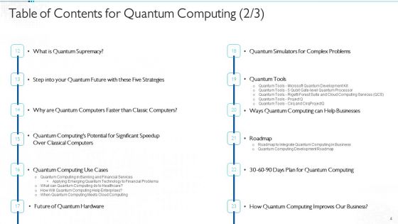 Quantum computing PowerPoint templates, Slides and Graphics