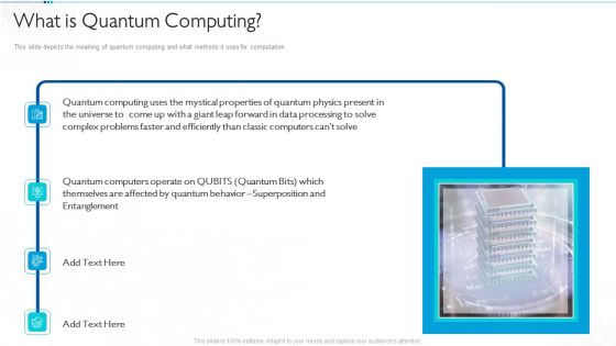 Quantum Computing For Everyone IT What Is Quantum Computing Topics PDF