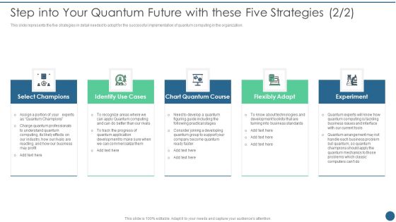 Quantum Key Distribution Step Into Your Quantum Future With These Five Strategies Designs PDF Slide02