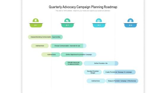 Quarterly Advocacy Campaign Planning Roadmap Download