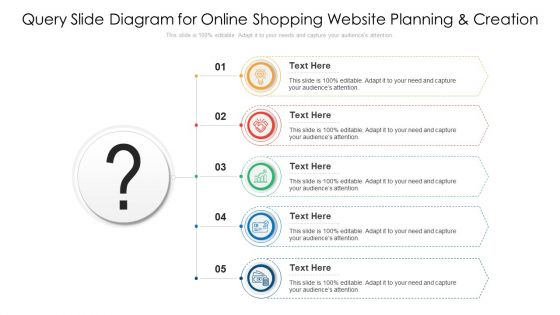 Query Slide Diagram For Online Shopping Website Planning And Creation Structure PDF Query Slide Diagram For Online Shopping Website Planning And Creation Structure PDF