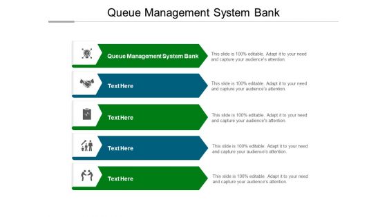 Queue Management System Bank Ppt PowerPoint Presentation Professional Background Cpb Pdf