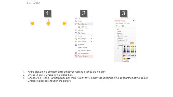 Quotes Diagram With Three Icons Powerpoint Slides