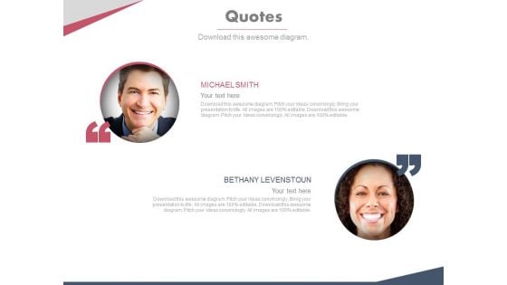 Quotes For Corporate Leaders PowerPoint Slides