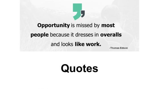 Quotes Opportunity Communication Ppt PowerPoint Presentation Styles Objects