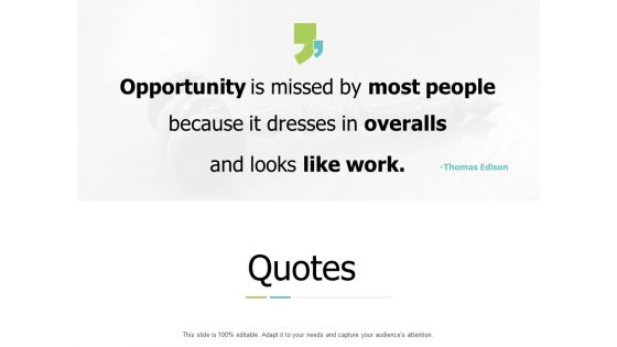 Quotes Opportunity Ppt PowerPoint Presentation Summary Background