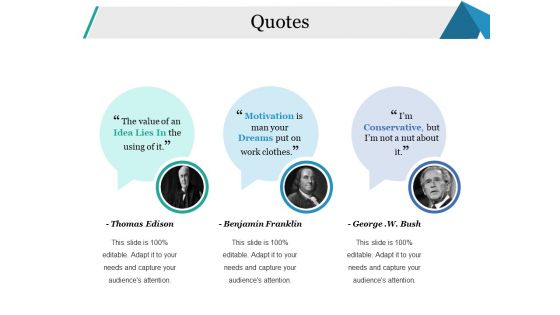 Quotes Ppt PowerPoint Presentation File Professional