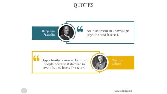 Quotes Ppt PowerPoint Presentation Model