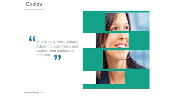 Quotes Ppt PowerPoint Presentation Template