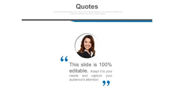 Quotes Ppt Slides