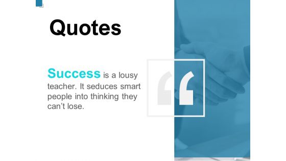 Quotes Success Ppt PowerPoint Presentation Model Diagrams