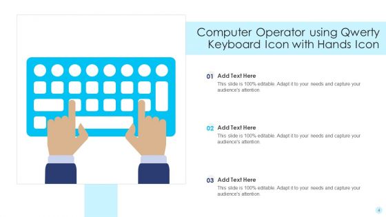 Qwerty Keyboard Icon Ppt PowerPoint Presentation Complete With Slides