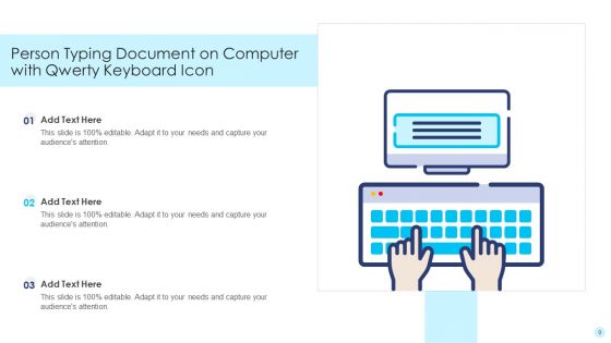 Qwerty Keyboard Icon Ppt PowerPoint Presentation Complete With Slides