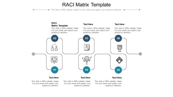 RACI Matrix Template Ppt PowerPoint Presentation Professional Gridlines Cpb Pdf