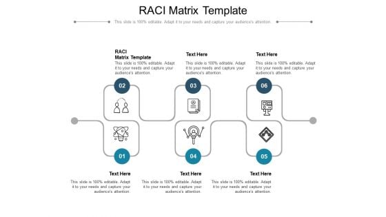 RACI Matrix Template Ppt PowerPoint Presentation Professional Gridlines Cpb Pdf