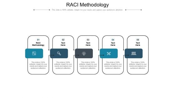 RACI Methodology Ppt PowerPoint Presentation Layouts Example Cpb Pdf