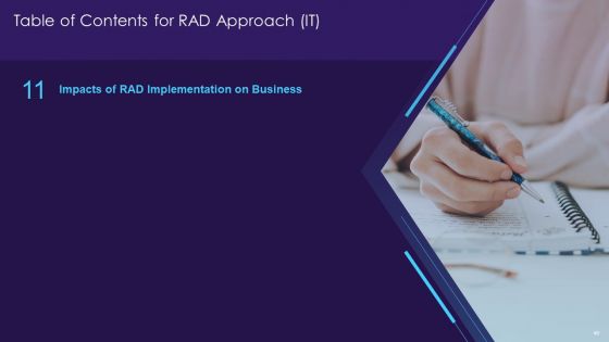 RAD Approach IT Ppt PowerPoint Presentation Complete Deck With Slides