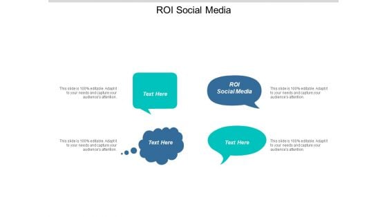 ROI Of Social Media Ppt PowerPoint Presentation File Inspiration Cpb