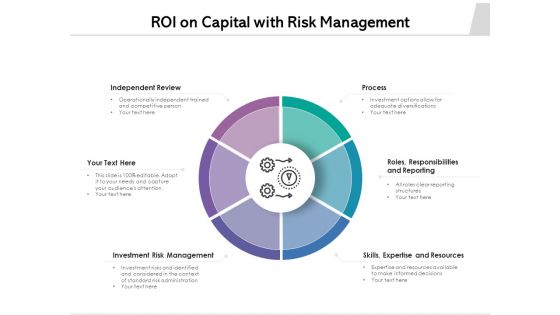 ROI On Capital With Risk Management Ppt PowerPoint Presentation Gallery Outline PDF