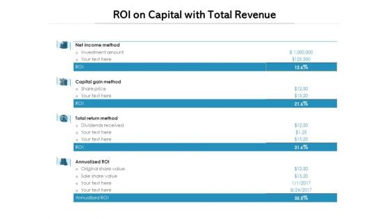ROI On Capital With Total Revenue Ppt PowerPoint Presentation Summary Aids PDF ROI On Capital With Total Revenue Ppt PowerPoint Presentation Summary Aids PDF
