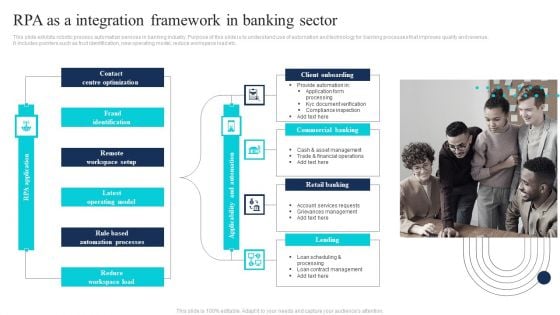 RPA As A Integration Framework In Banking Sector Guidelines PDF