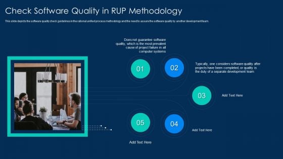 RUP Methodology Check Software Quality In RUP Methodology Pictures PDF