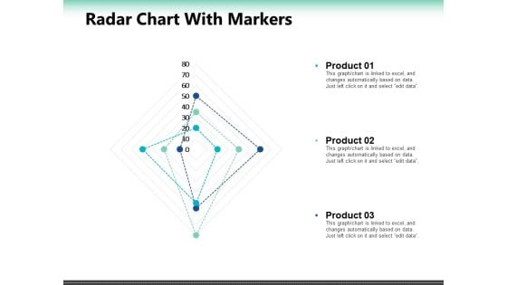 Radar Chart With Markers Ppt PowerPoint Presentation Summary Slide Portrait