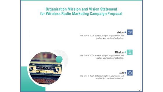 Radio Marketing Plan Proposal For Product Launch Ppt PowerPoint Presentation Complete Deck With Slides